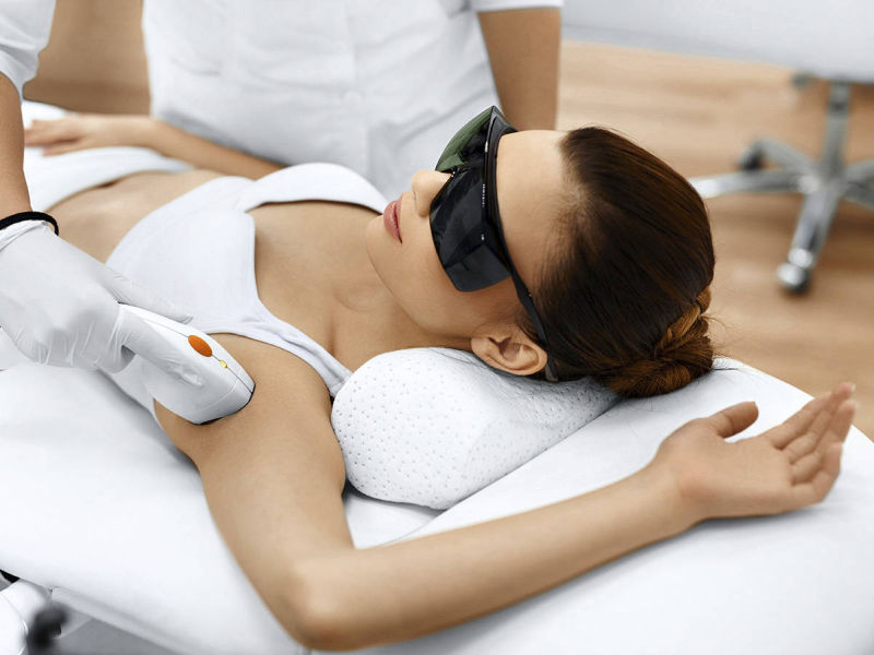 Depilazione Laser Ascella Donna o Luce Pulsata Total Body